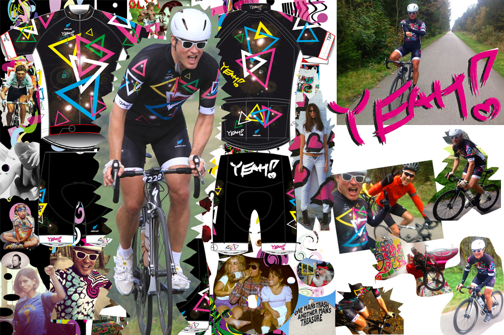 OLIVER BARON YEAHTEAM YEAHTEAM! CYCLING TEAM RADTEAM YEAHKUNST CYCLINGKIT YEAHART